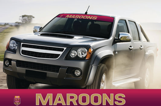 Queensland Maroons  Blockout Sunvisor - Maroons (2015)