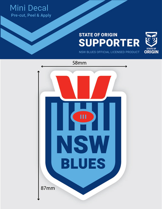 New South Wales Blues Mini Decal (2023)