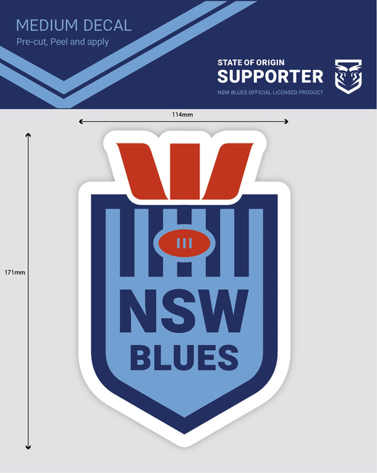 New South Wales Blues Medium Size Decal (2023)