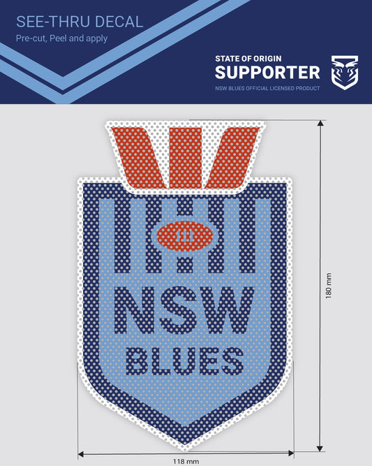 New South Wales Blues  See-Thru Decal (2023)