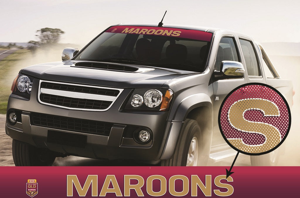Queensland Maroons  See-Thru Sunvisor - Maroons (2015)