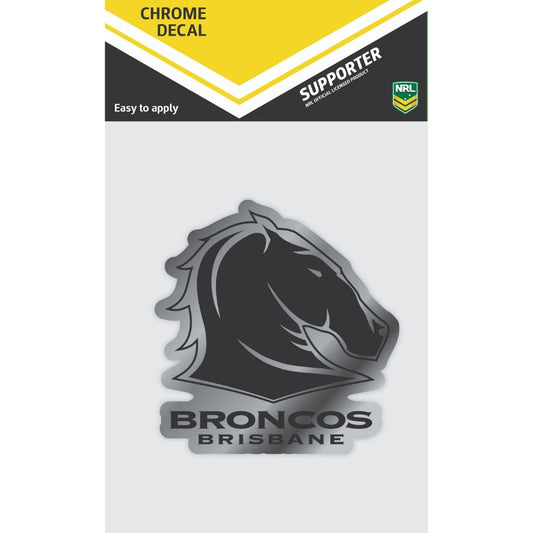 Broncos Chrome Decal