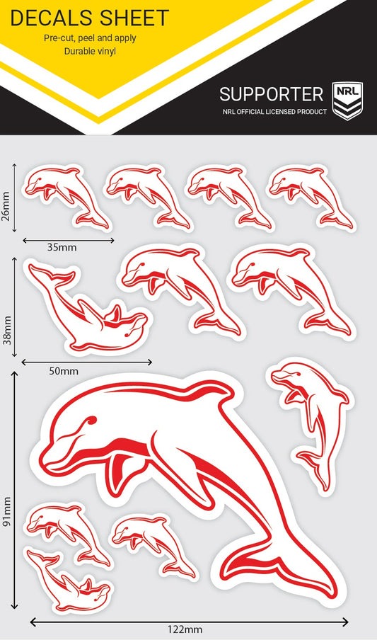 Dolphins Decals Sheet