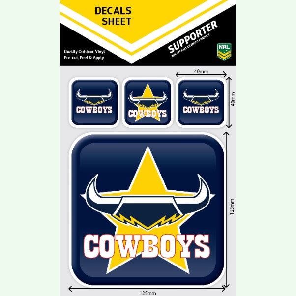 Cowboys App Icon Decals Sheet
