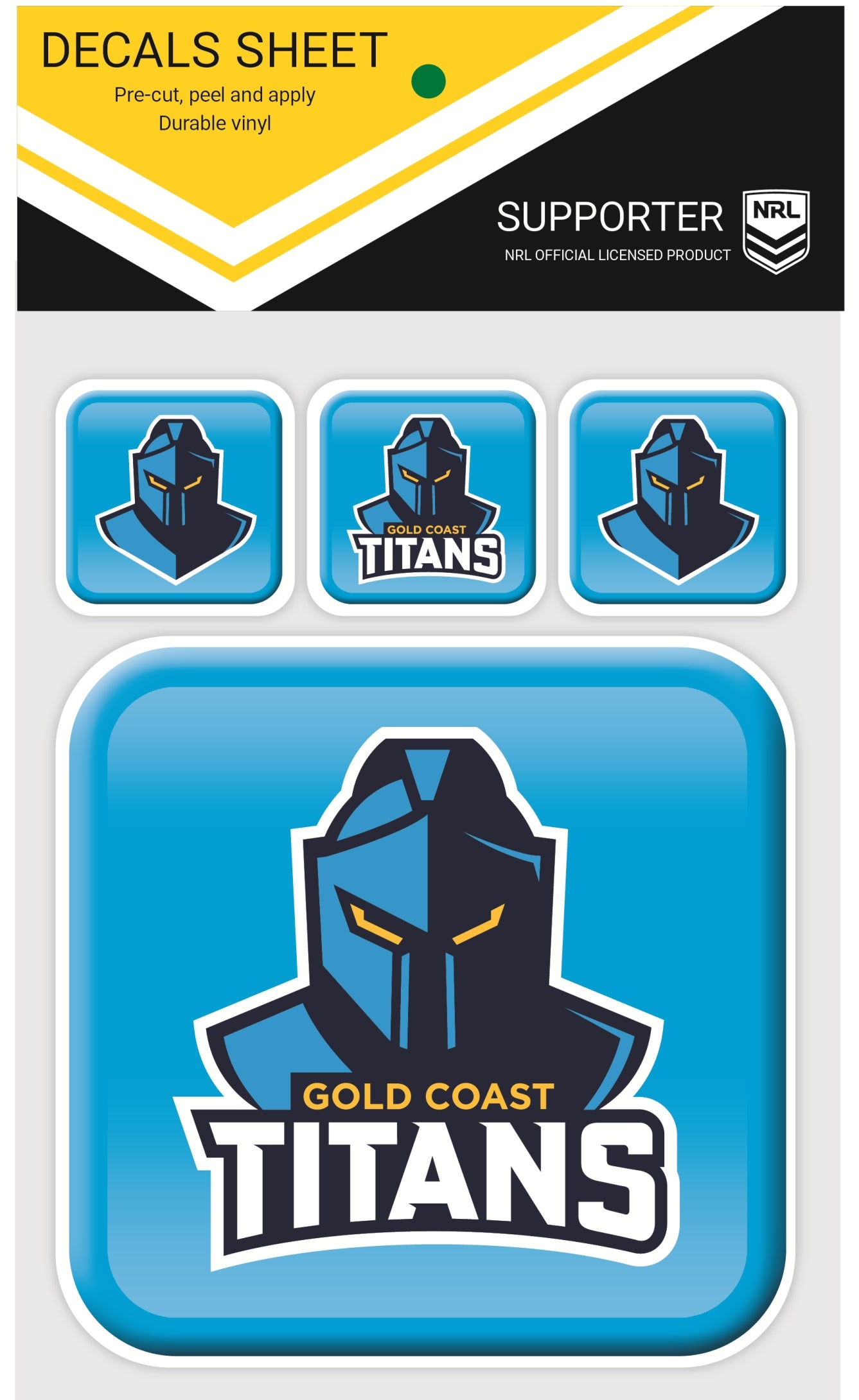 Titans App Icon Decals Sheet