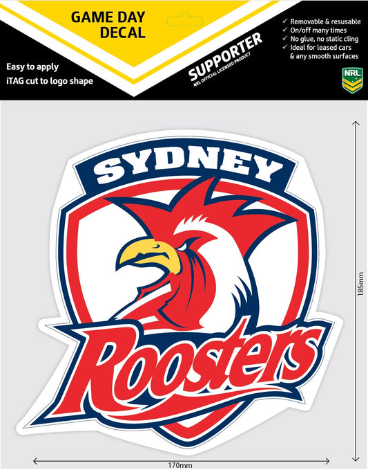 Roosters Game Day Decal
