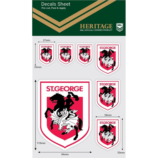 Dragons Heritage Decals Sheet