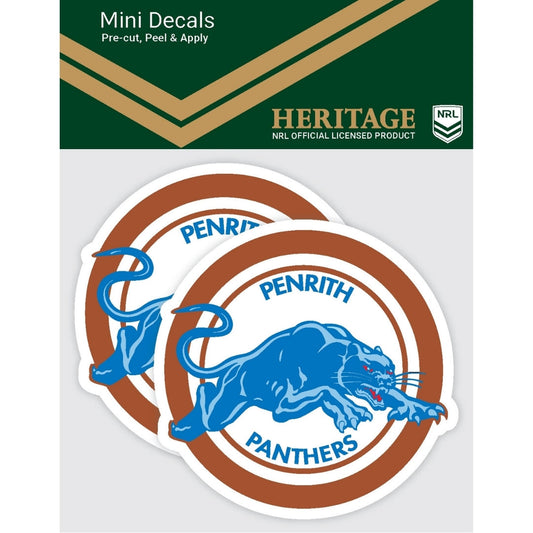 Panthers Heritage Mini Decals