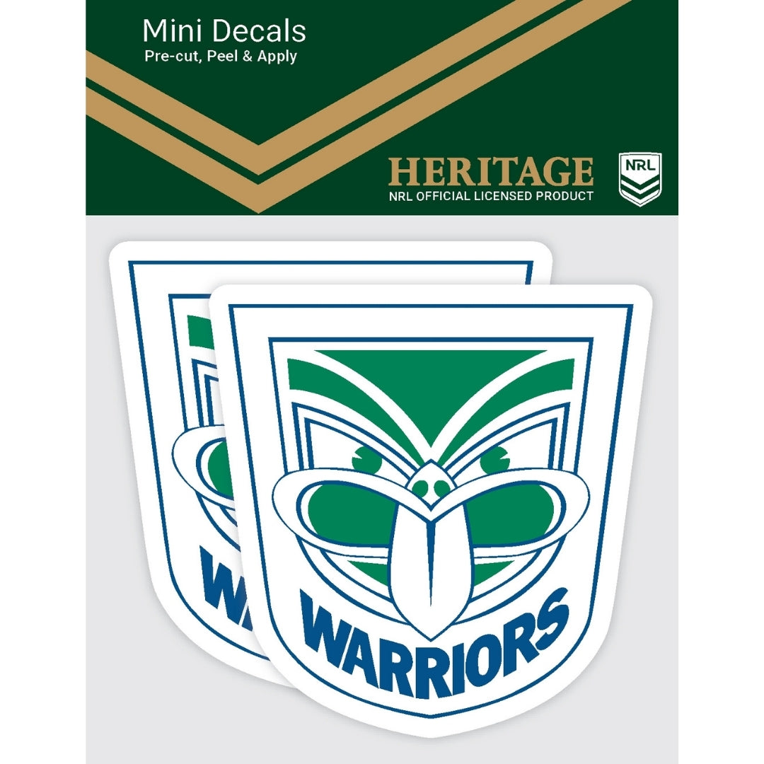 Warriors Heritage Mini Decals