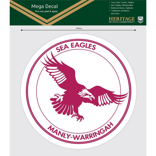 Sea Eagles Heritage Mega Decal