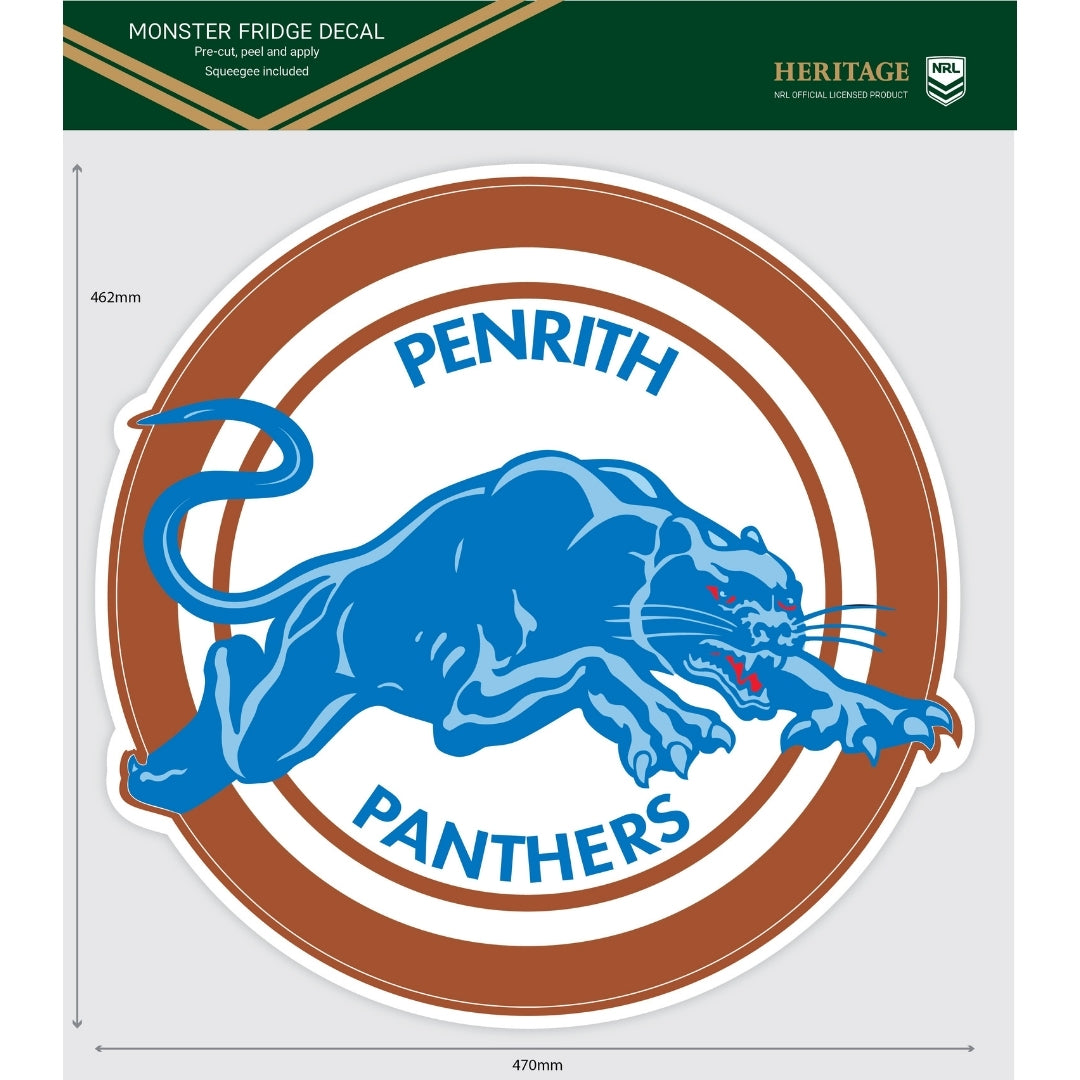 Panthers Heritage Monster Fridge Decal