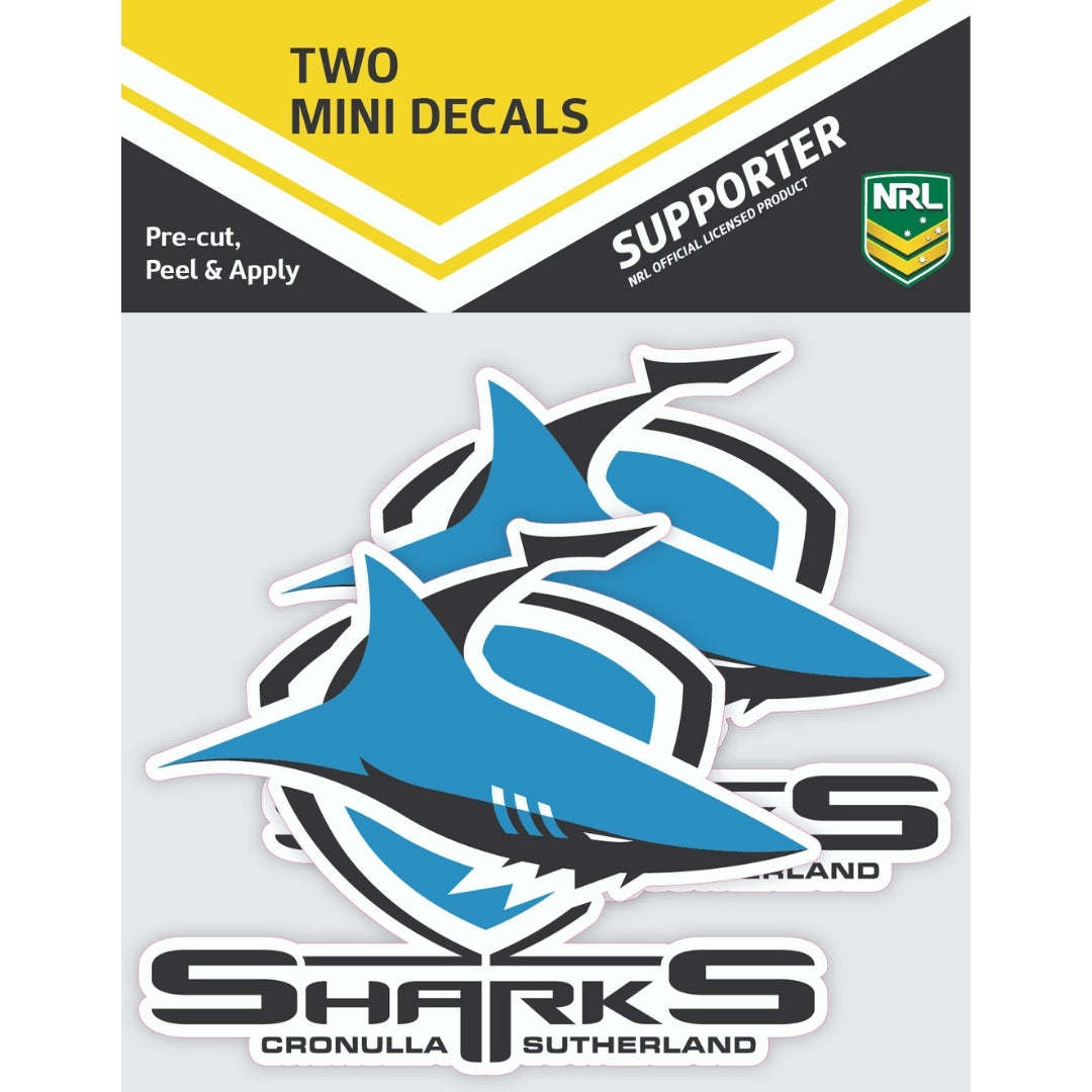 Shark Decal Code Sharks Mini Decals – FANtastic Stickers