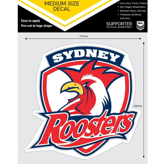 Roosters Medium Size Decals