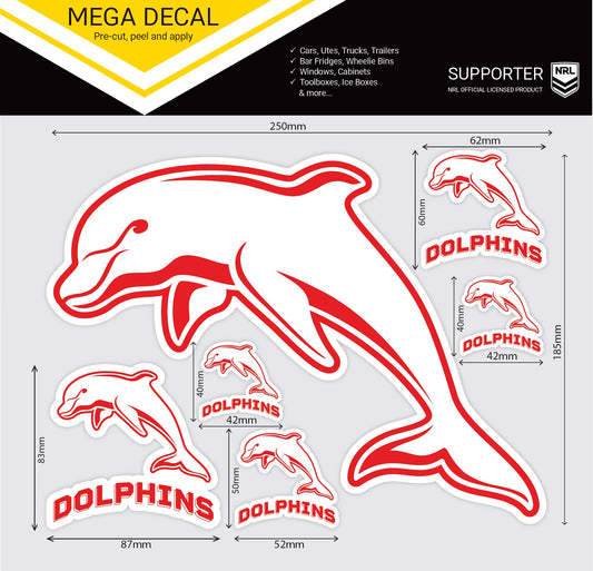 Dolphins Mega Decal
