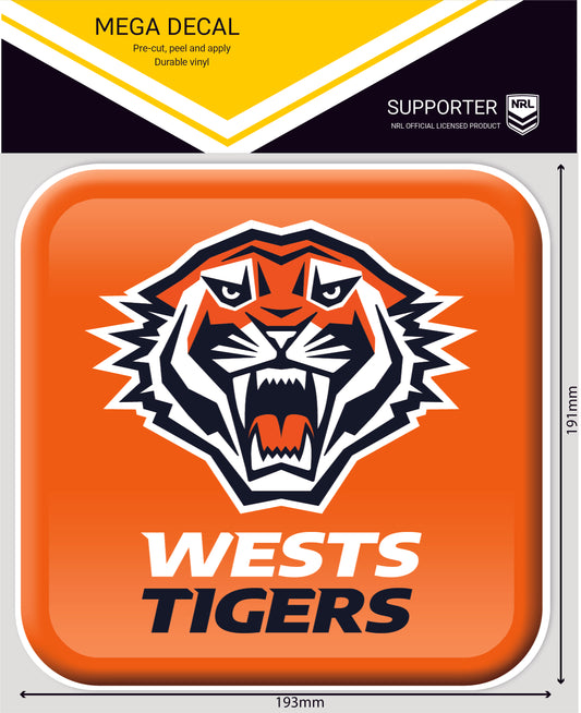 Wests Tigers App Icon Mega Decal