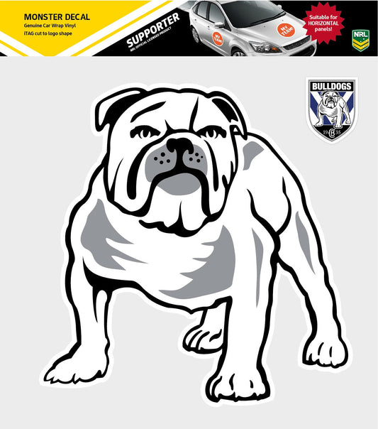 Bulldogs Monster Decal Secondary Logo