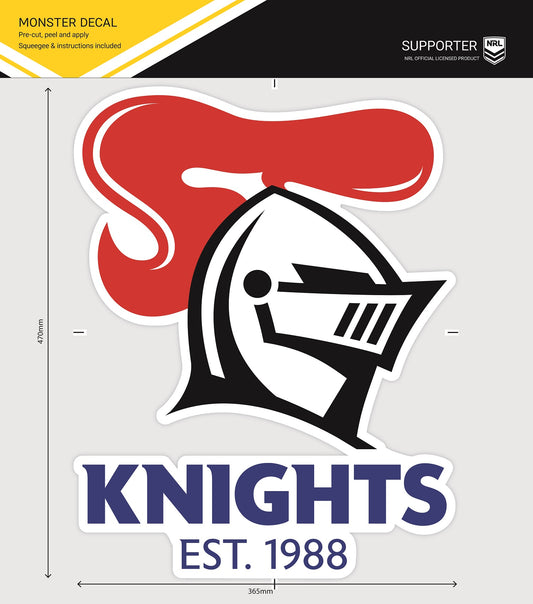 Knights Monster Decal Secondary Logo