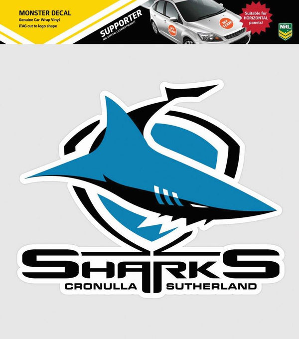 Sharks Monster Decal – FANtastic Stickers