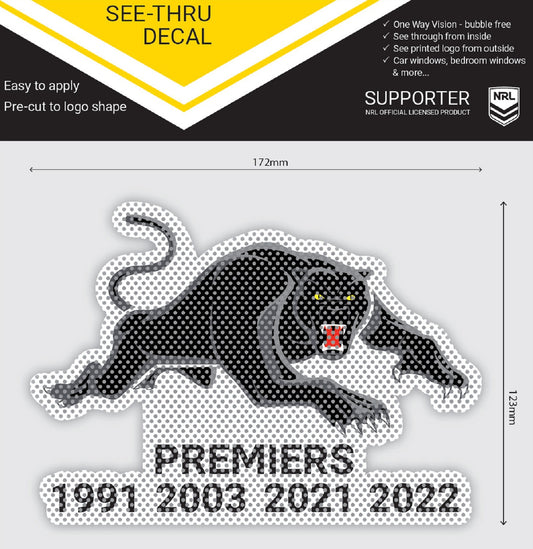 Panthers 2022 Premiers See-Thru Logo