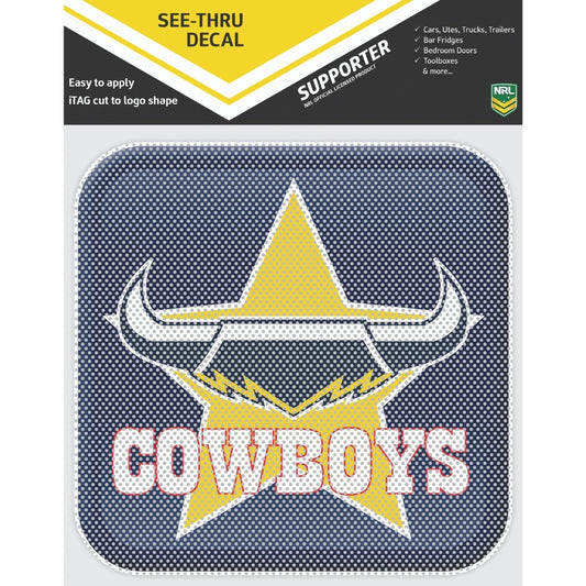 Cowboys App Icon See-Thru Decal