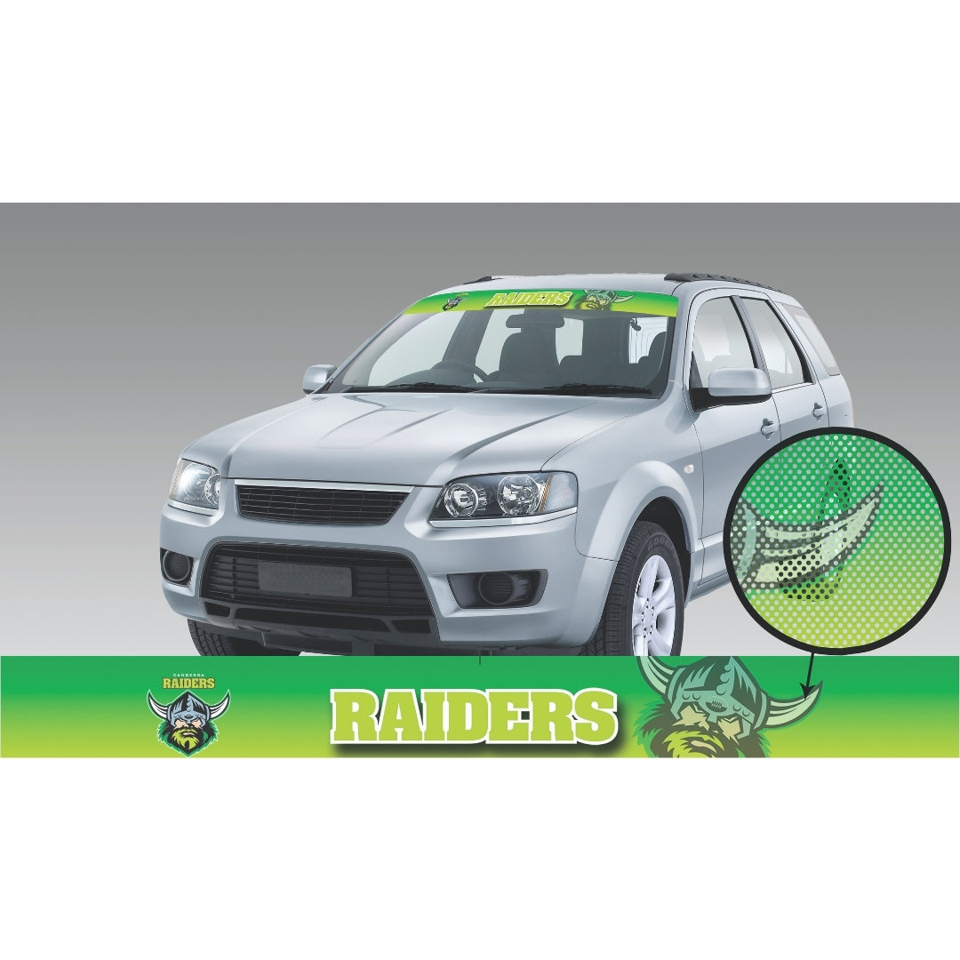 Raiders See-Thru Sun Visor (2020) – FANtastic Stickers