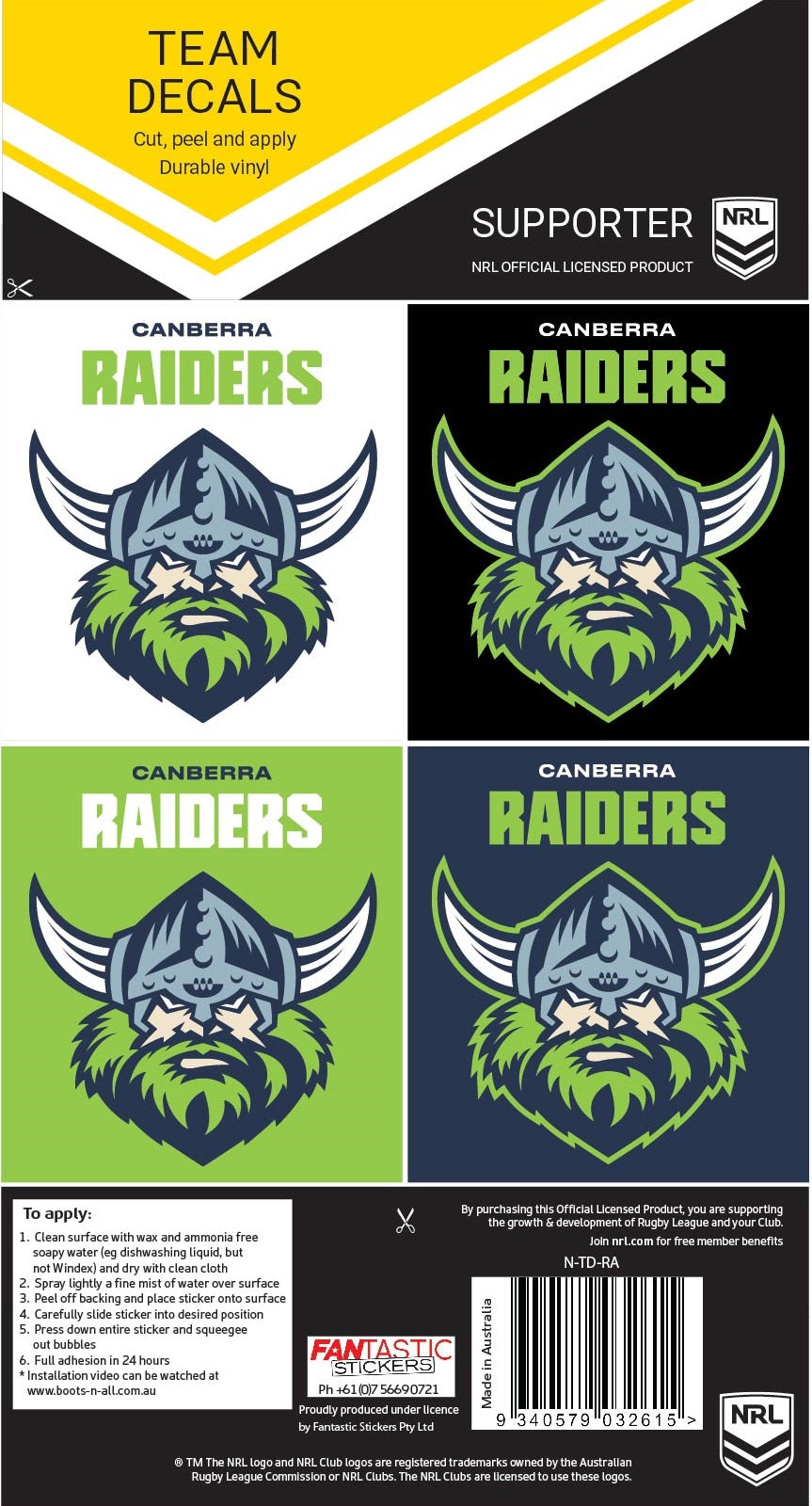 Red Raider Sticker Raiders Team Decals (2020) – FANtastic Stickers