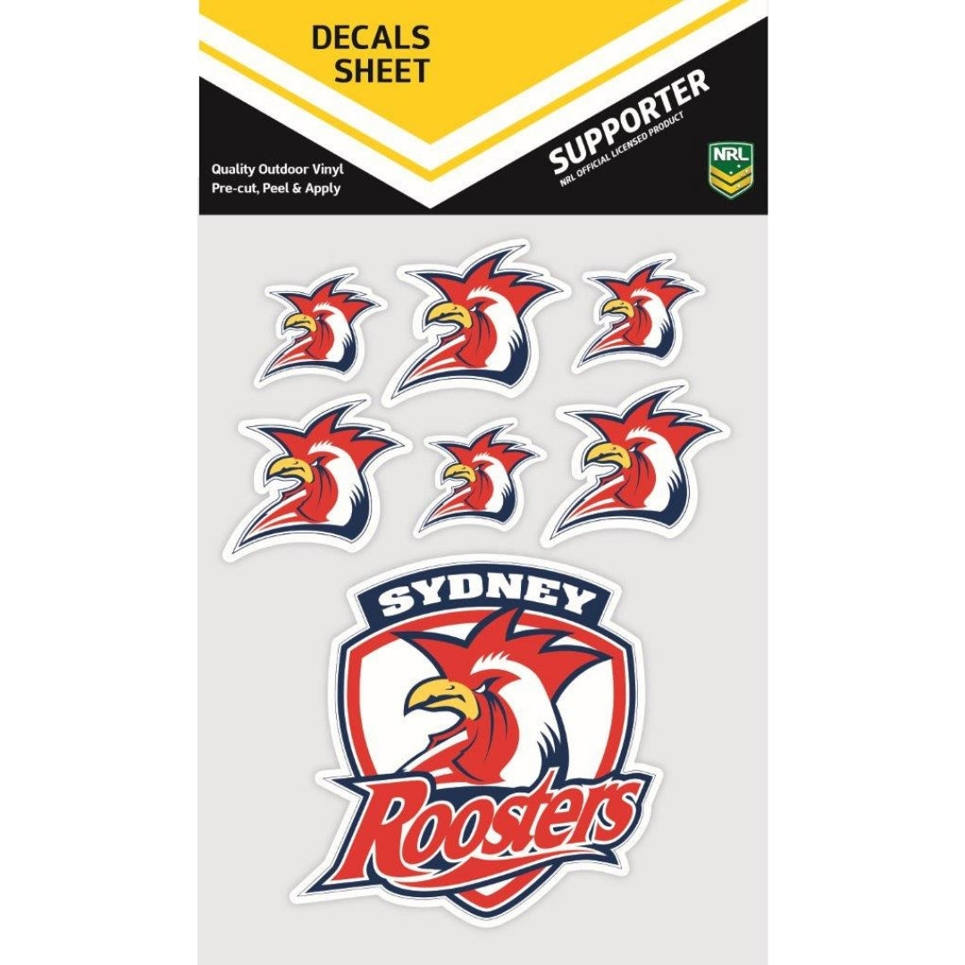 Roosters Decals Sheet