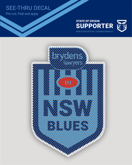 New South Wales Blues  See-Thru Decal
