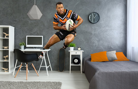 Moses Mbye Player Wall Decal 2019 Wests Tigers Captain